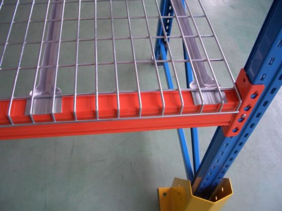 Plataforma de malla de alambre de servicio pesado para estantería de paletas