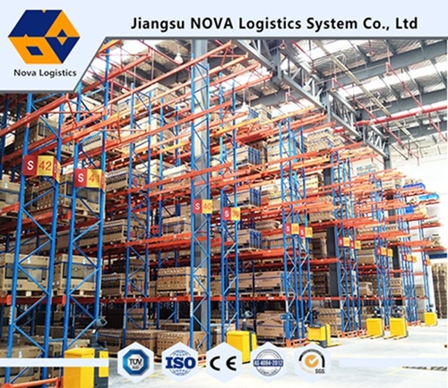 Estanterías para paletas de servicio pesado de estantería Jiangsu Nova