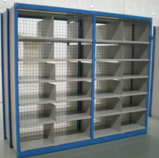 Rack de almacenamiento de metal para almacenamiento de servicio mediano